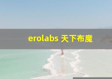 erolabs 天下布魔